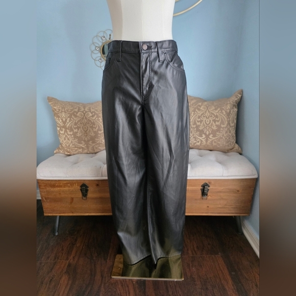 Levi's Baggy Dad Wide Leg Black Pants